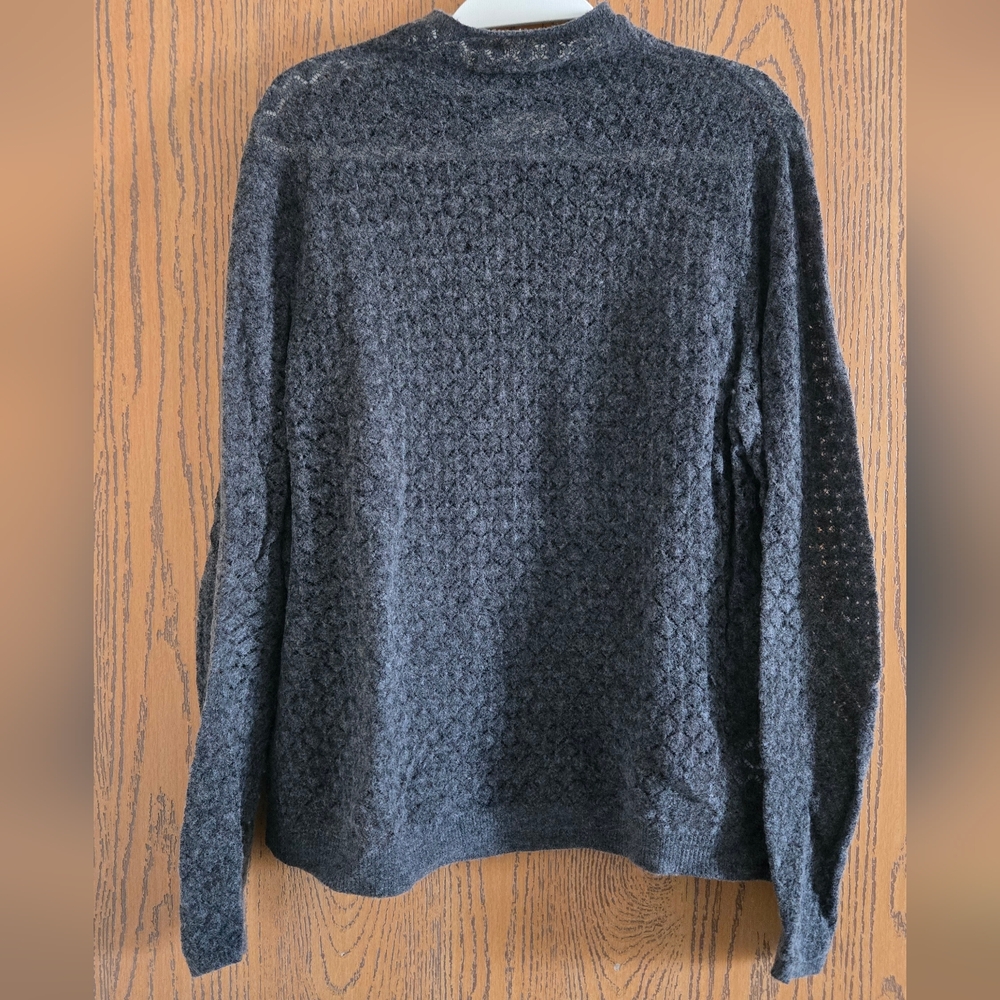 Merino Wool Blend Abercrombie & Fitch Mock Neck Top - XL